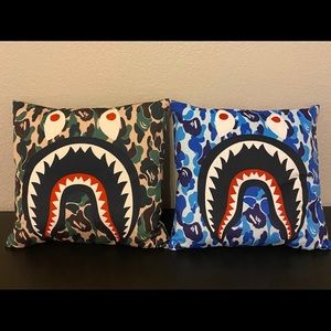 Bathing Ape Bape Pillows
